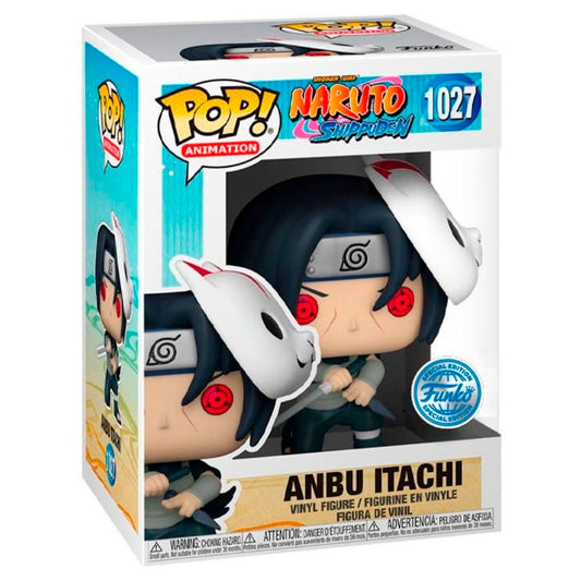 Figura POP Naruto Shippuden Anbu Itachi 5 + 1 Chase Exclusive - imagen 2
