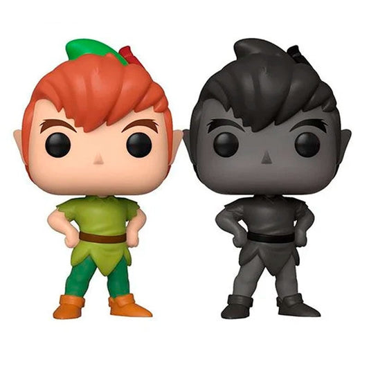 Blister 2 figuras POP Disney Peter Pan - Peter Pan & Peter Pans Shadow Exclusive - imagen 2