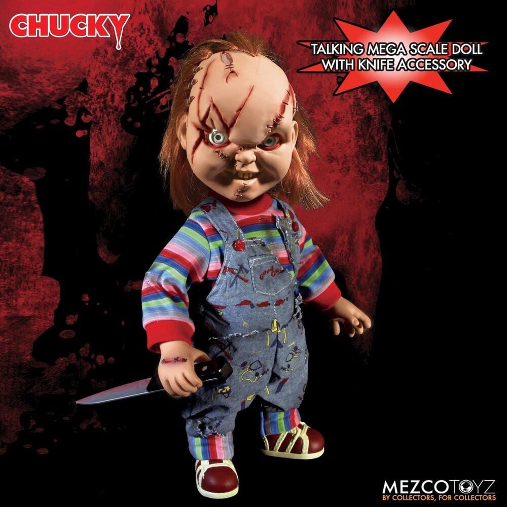 Figura Chucky El Muñeco Diabolico parlante 38cm - imagen 11