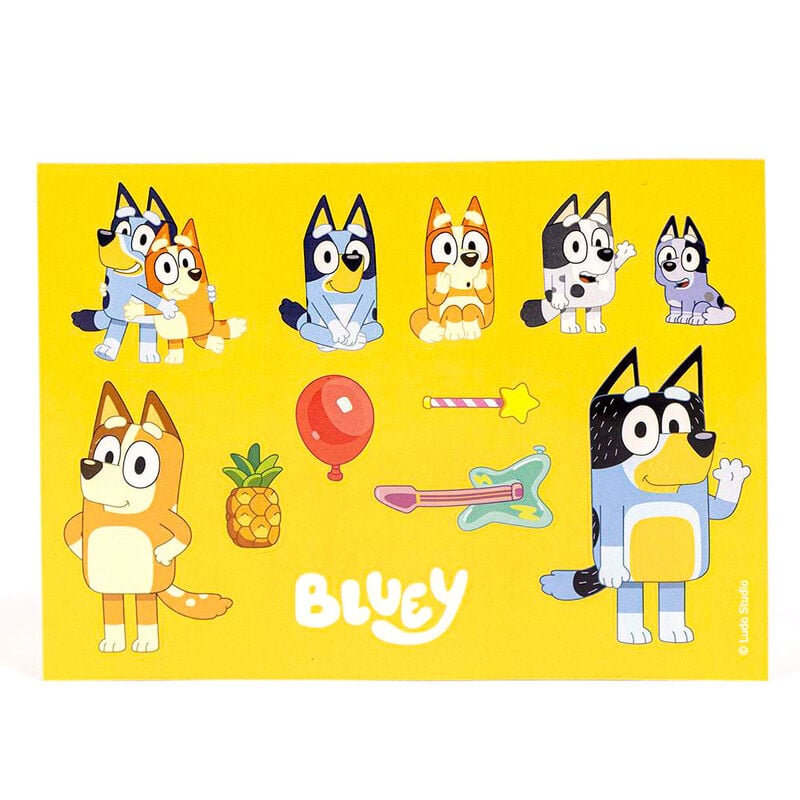 Set papeleria coloreable Bluey - imagen 5