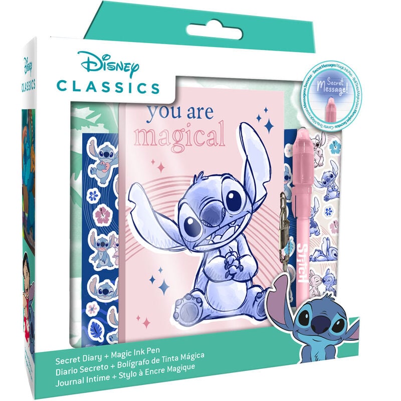 Diario boligrafo magico Stitch Disney - imagen 2