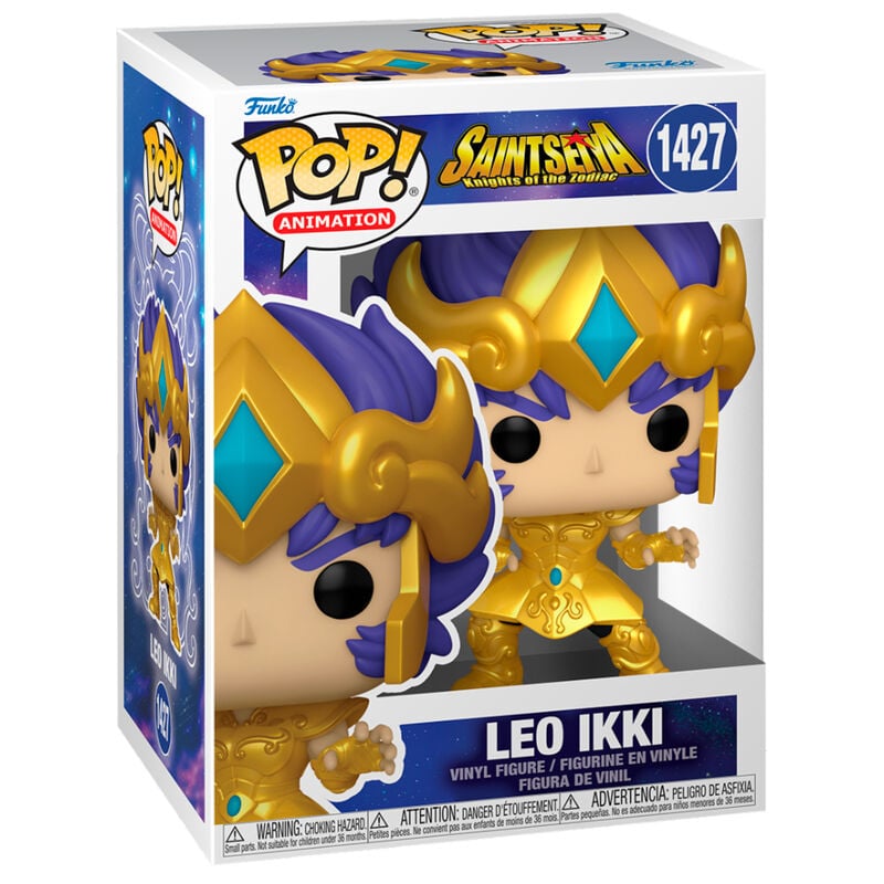 Figura POP Saint Seiya Knights of the Zodiac Leo Ikki - imagen 2