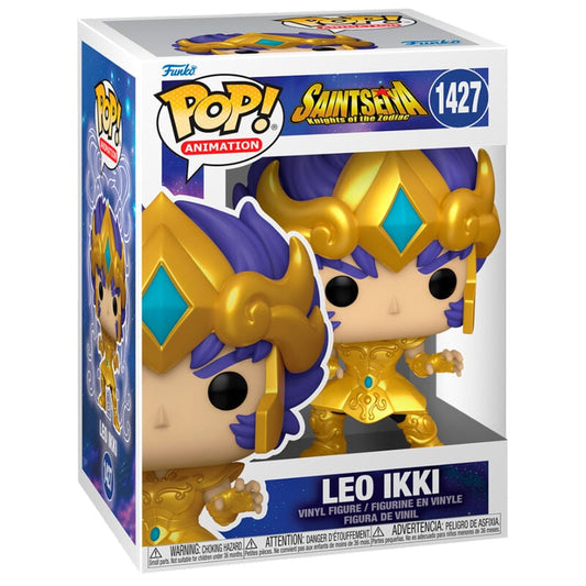 Figura POP Saint Seiya Knights of the Zodiac Leo Ikki - imagen 2
