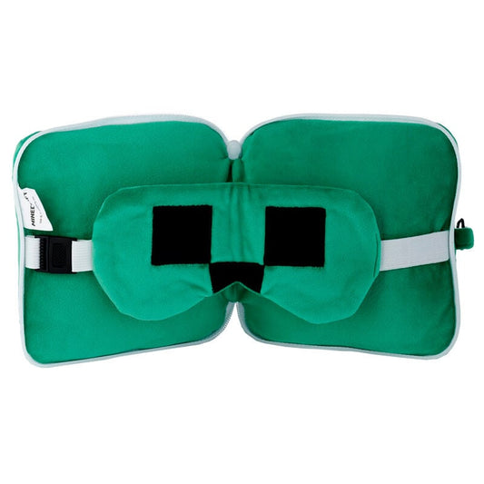 Almohada viaje antifaz Creeper Minecraft Relaxeazzz - imagen 2