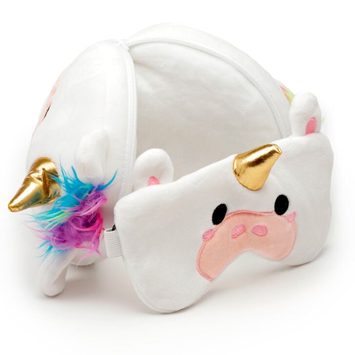 Almohada viaje antifaz Unicornio Relaxeazzz - imagen 3
