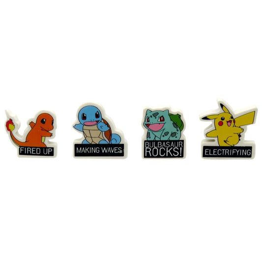 Blister 4 gomas borrar Pokemon - imagen 2