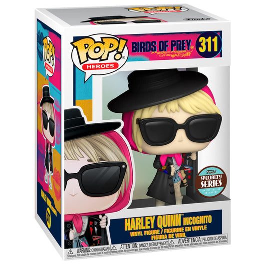 Figura POP Birds of Prey Harley Quinn Incognito Exclusive