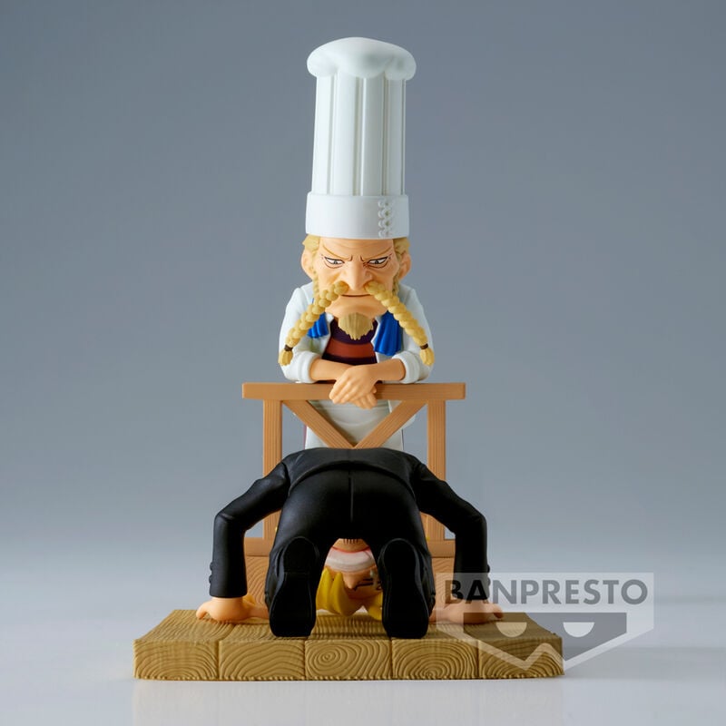 Figura world collectable Sanji & Zeff 2 WCF Log Series One Piece 8cm - imagen 4