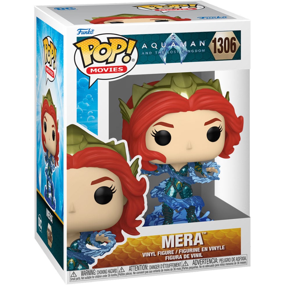 Figura POP DC Comics Aquaman y el Reino Perdido Mera - imagen 2