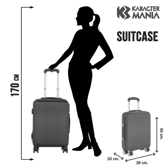 Maleta trolley ABS Uniform Miercoles 55cm - imagen 2