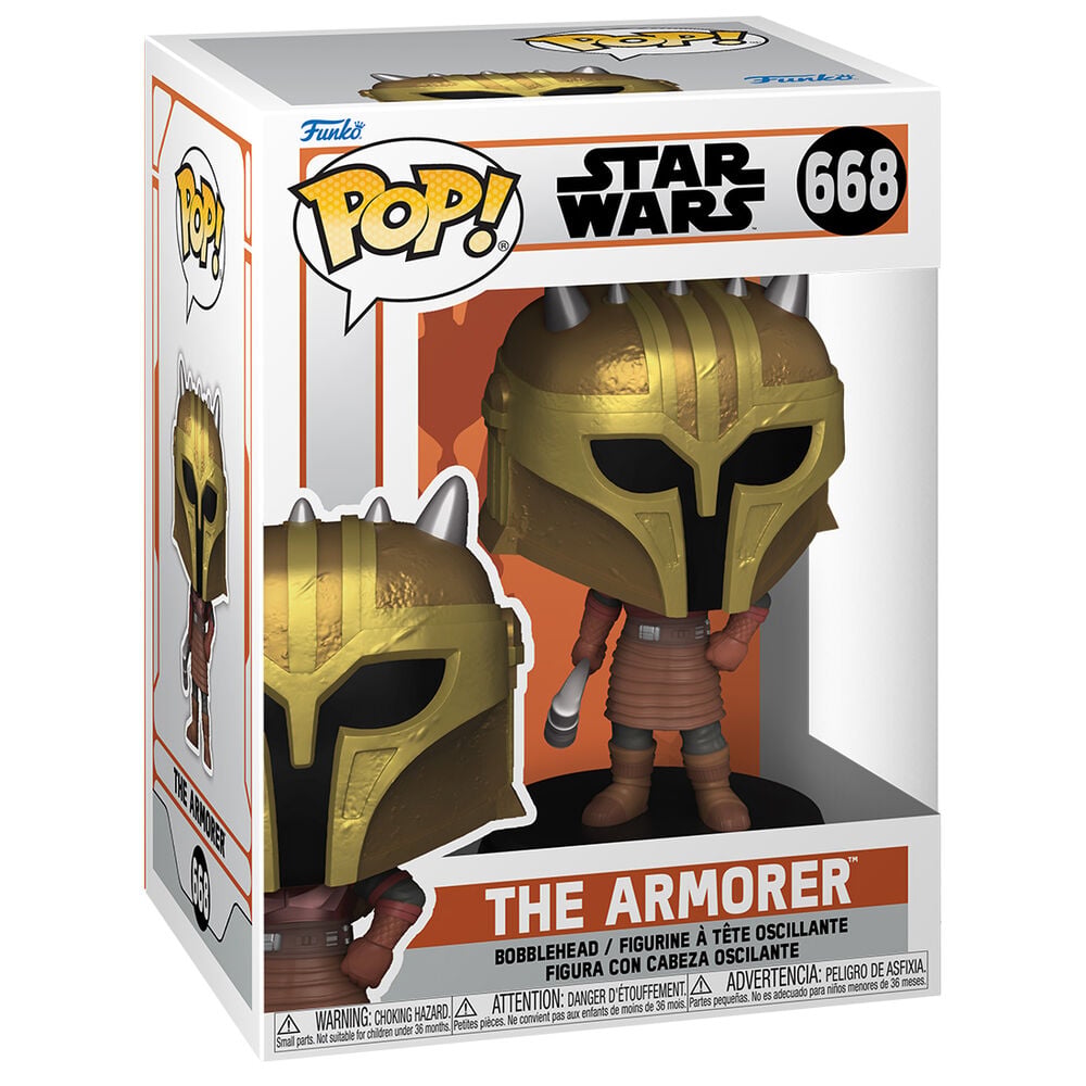 Figura POP Star Wars Mandalorian 9 The Armorer - imagen 2