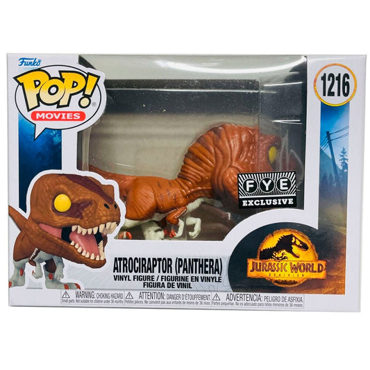 Figura POP Jurassic World 3 Atrociraptor Panthera Exclusive - imagen 2