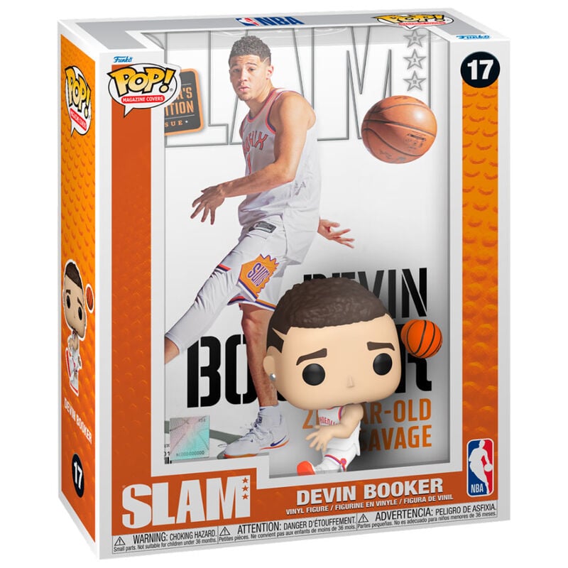 Figura POP Cover NBA Slam Devin Booker - imagen 2