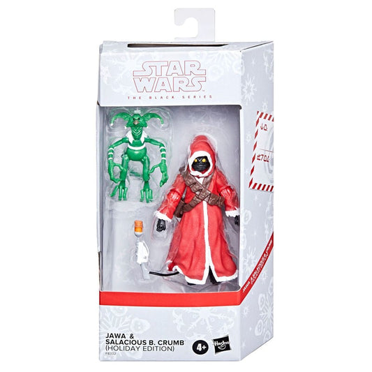 Figuras Jawa & Salacious B. Crumb Holiday Edition Star Wars 15-10cm