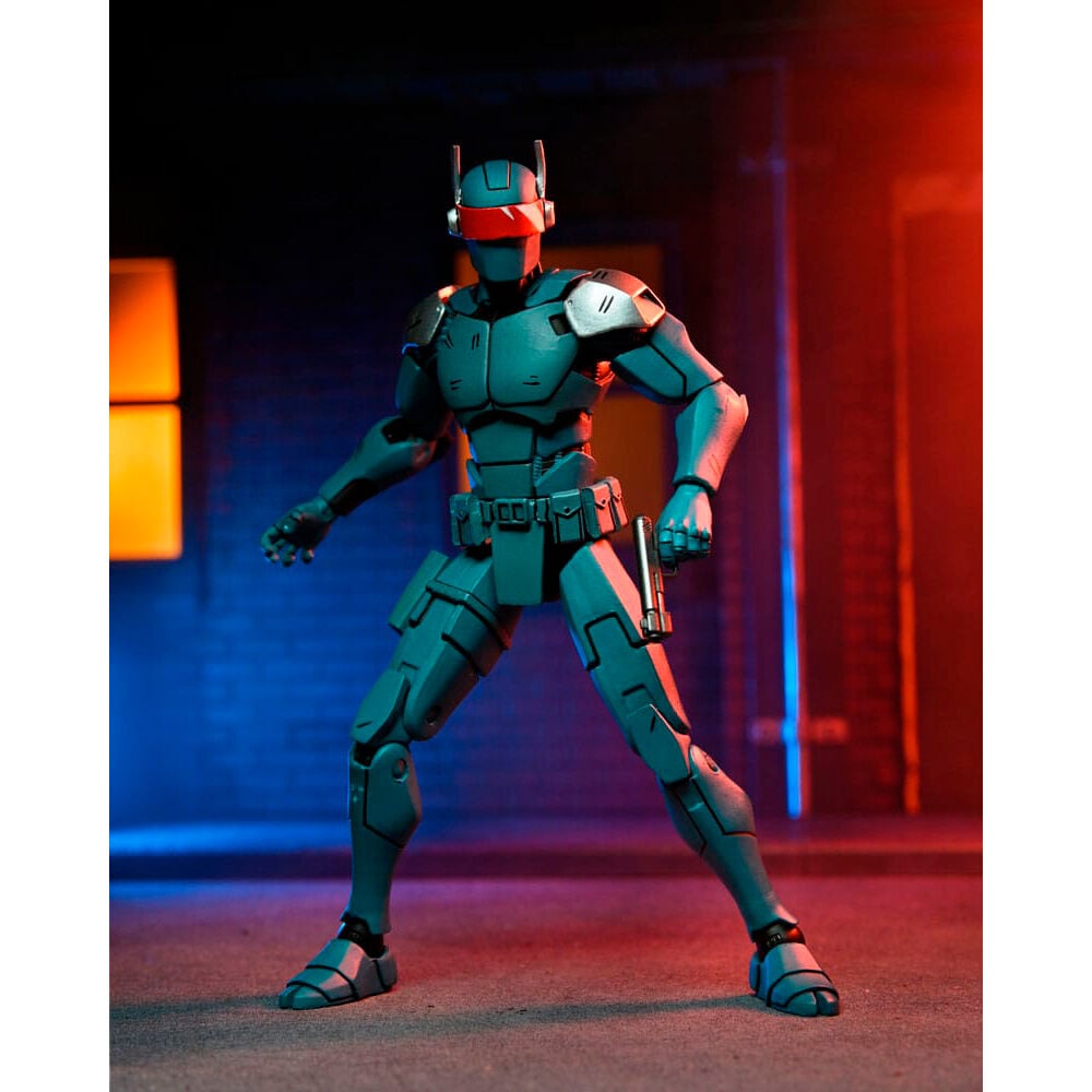Figura ultimate Synja Patrol Bot The Last Ronin Teenage Mutant Las Tortugas - imagen 6