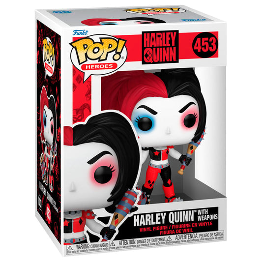 Figura POP DC Comics Harley Quinn with Weapons - imagen 2