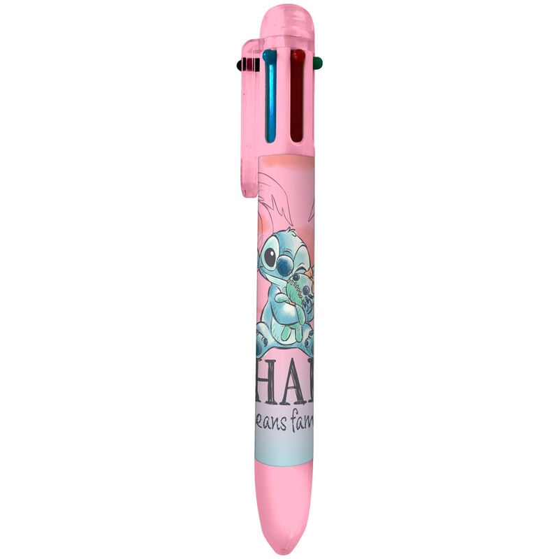 Boligrafo 6 colores Stitch Disney - imagen 2