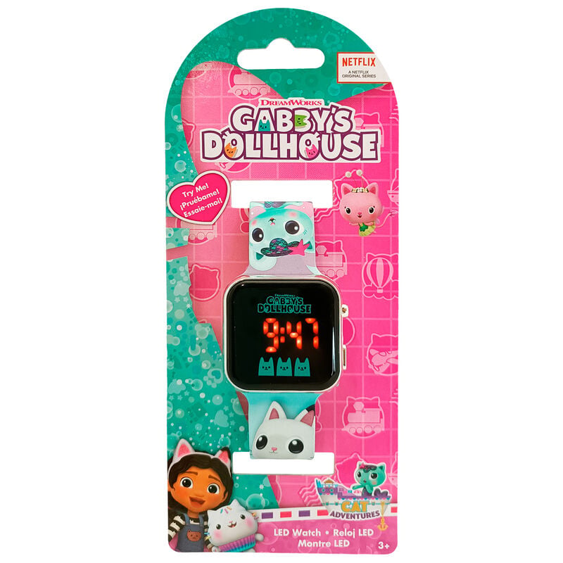 Reloj led La Casa de Muñecas de Gabby - imagen 2