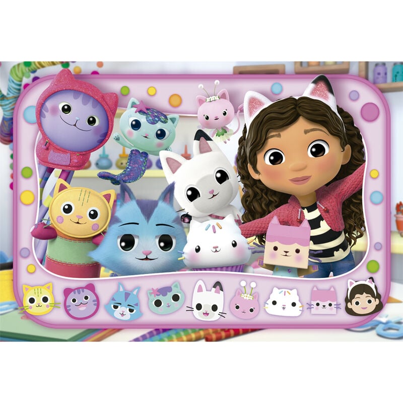Puzzle maxi La Casa de Muñecas de Gabby 60pzs - imagen 2