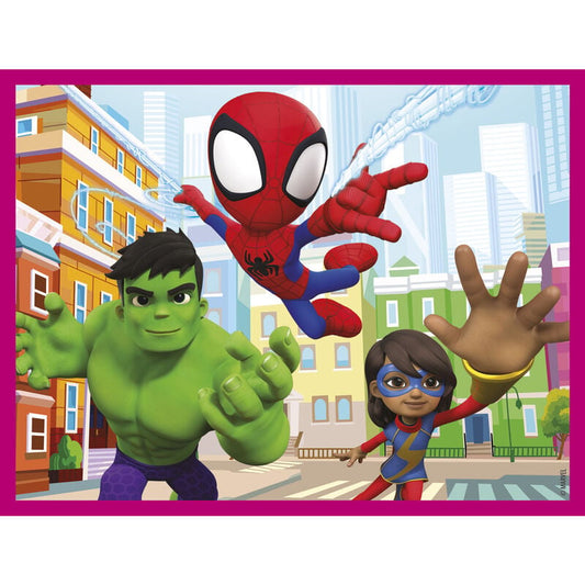 Puzzle cubo Spidey Marvel 12pzs - imagen 2