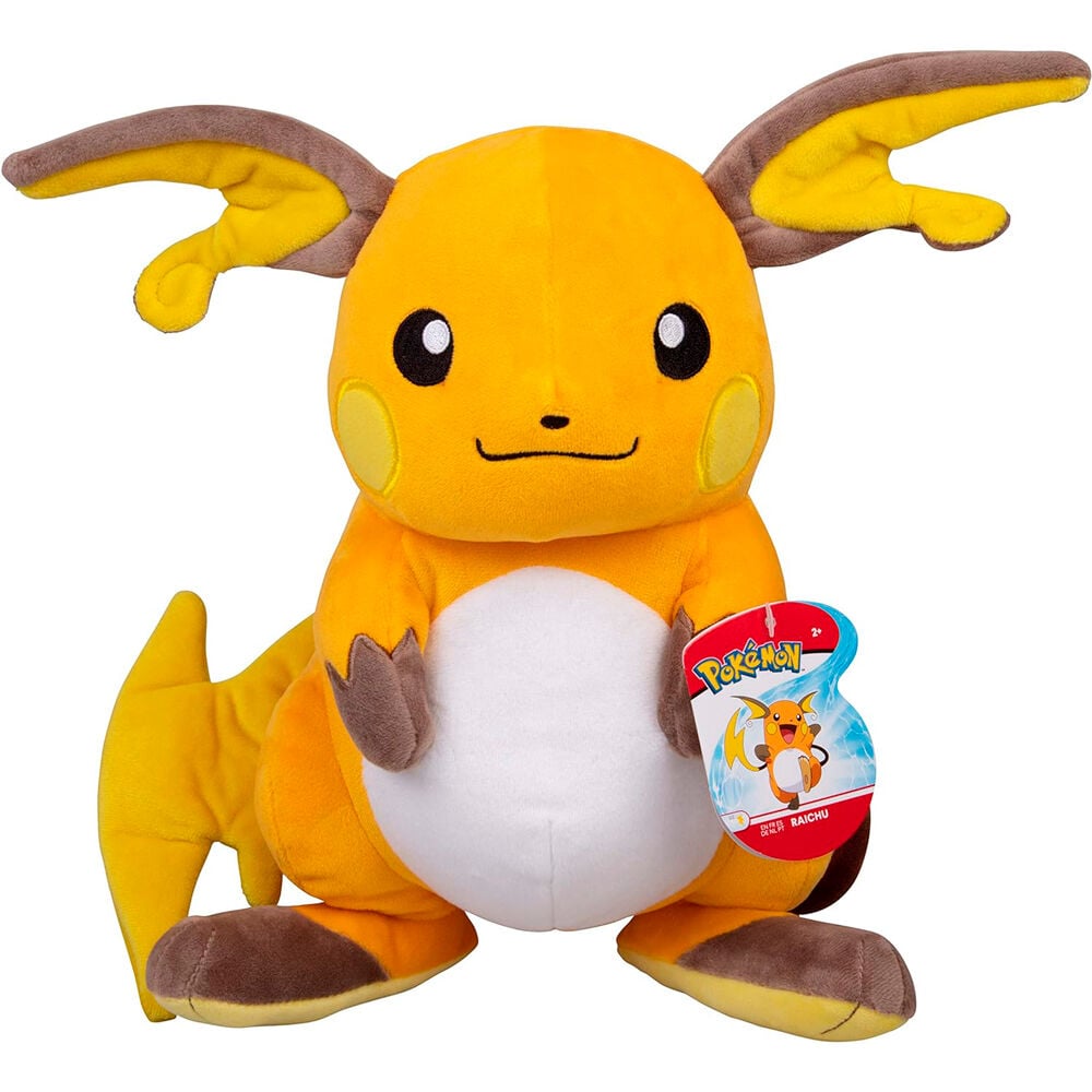 Peluche Raichu Pokemon 25cm - imagen 5