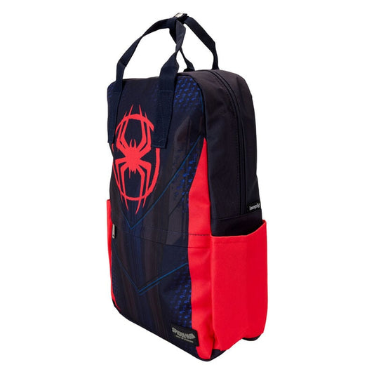 Mochila nylon Traje Miles Morales Spider-Verse Marvel Loungefly 43cm - imagen 2