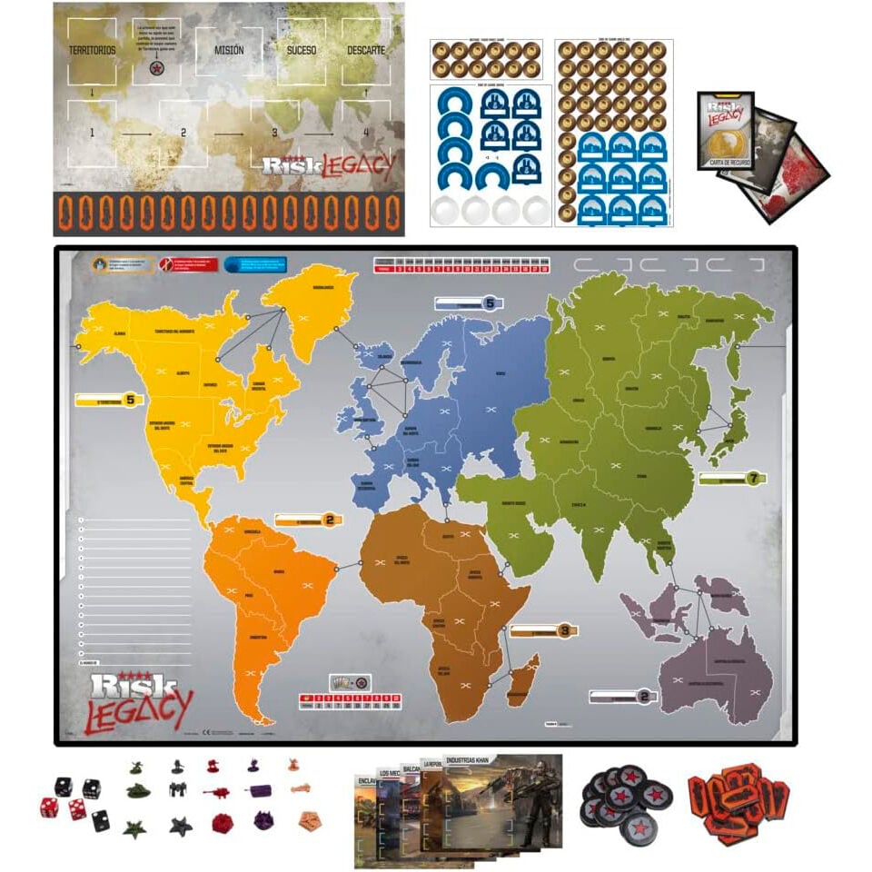 Juego mesa Legacy Risk español - imagen 6