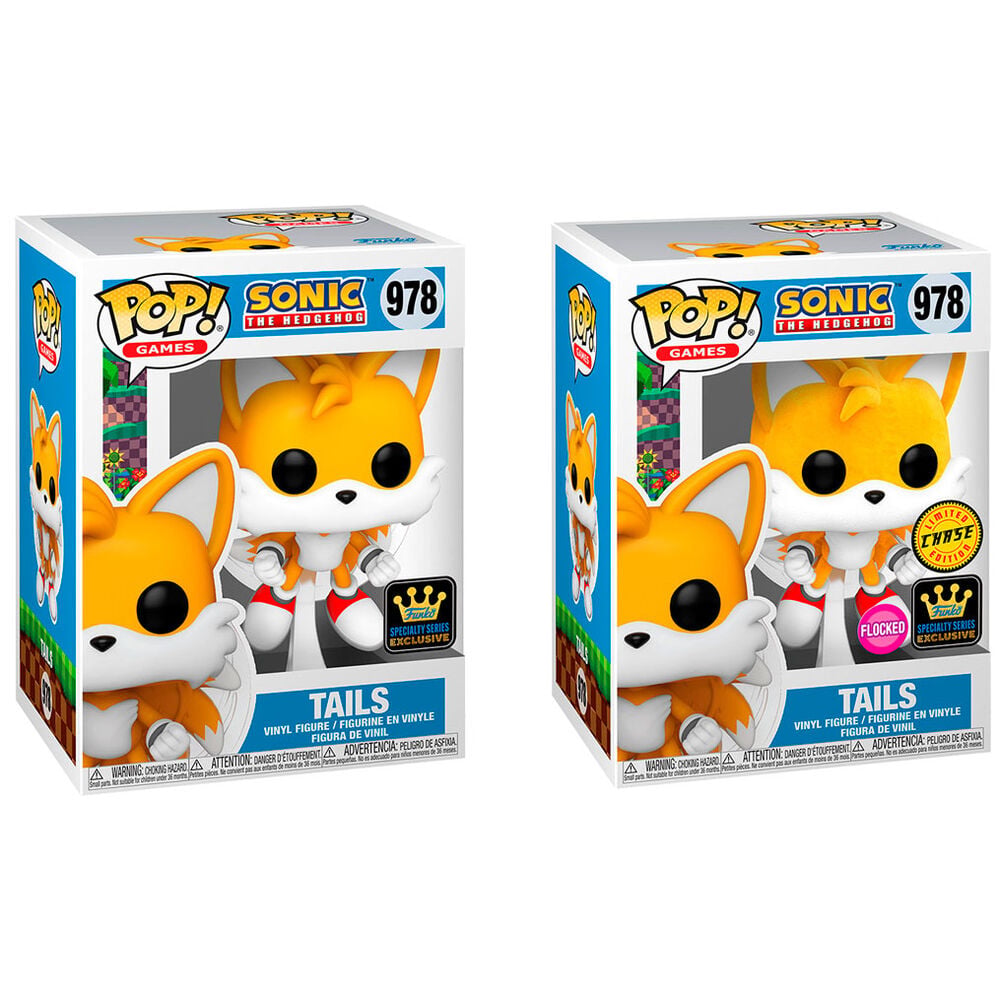 Figura POP Sonic The Hedgehog Tails Exclusive 5 + 1 Chase - imagen 5
