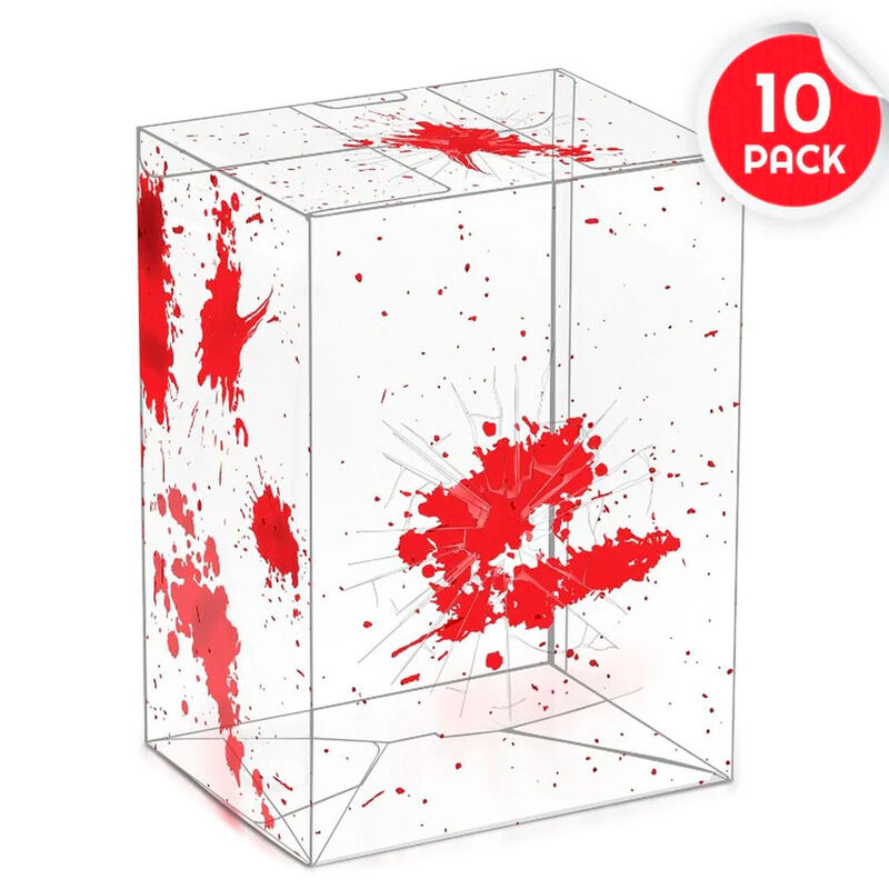 Set 10 protectores Efecto Bala y Sangre Funko POP
