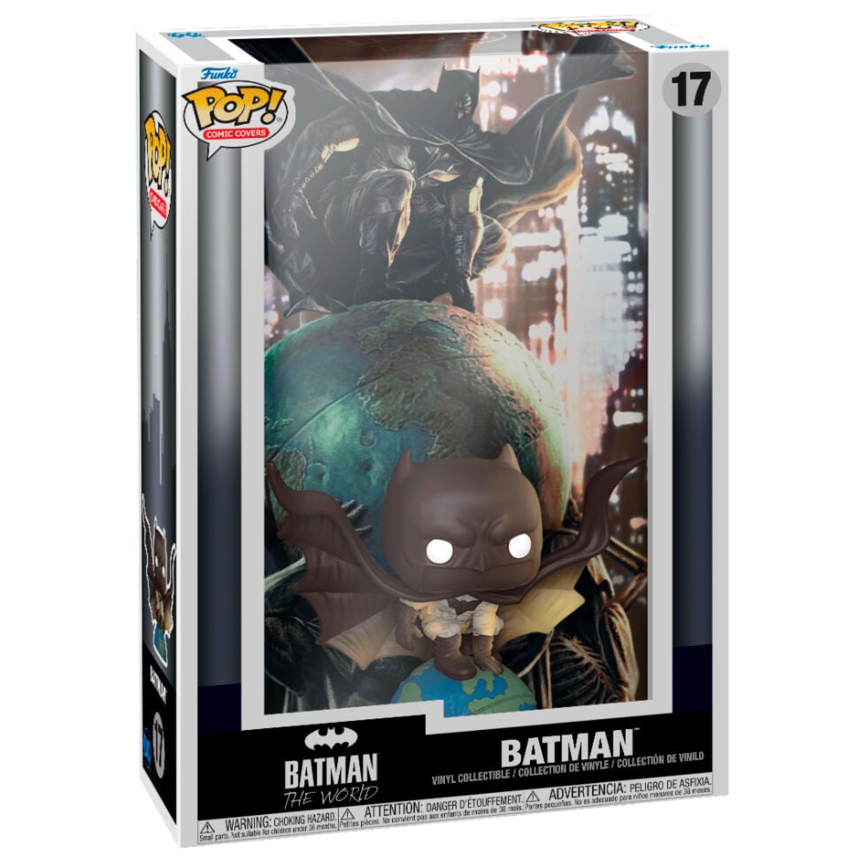 Figura POP Comic Cover DC Comics Batman The World - imagen 2