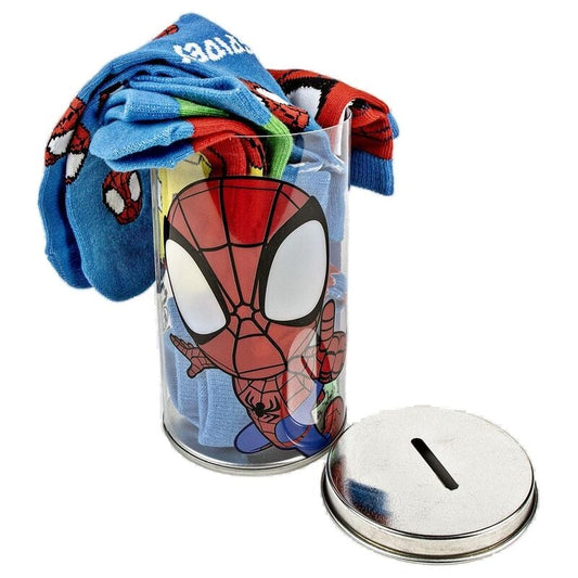 Hucha 4 pares calcetines Spidey Marvel - imagen 2