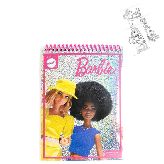 Set papeleria coloreable Barbie - imagen 2