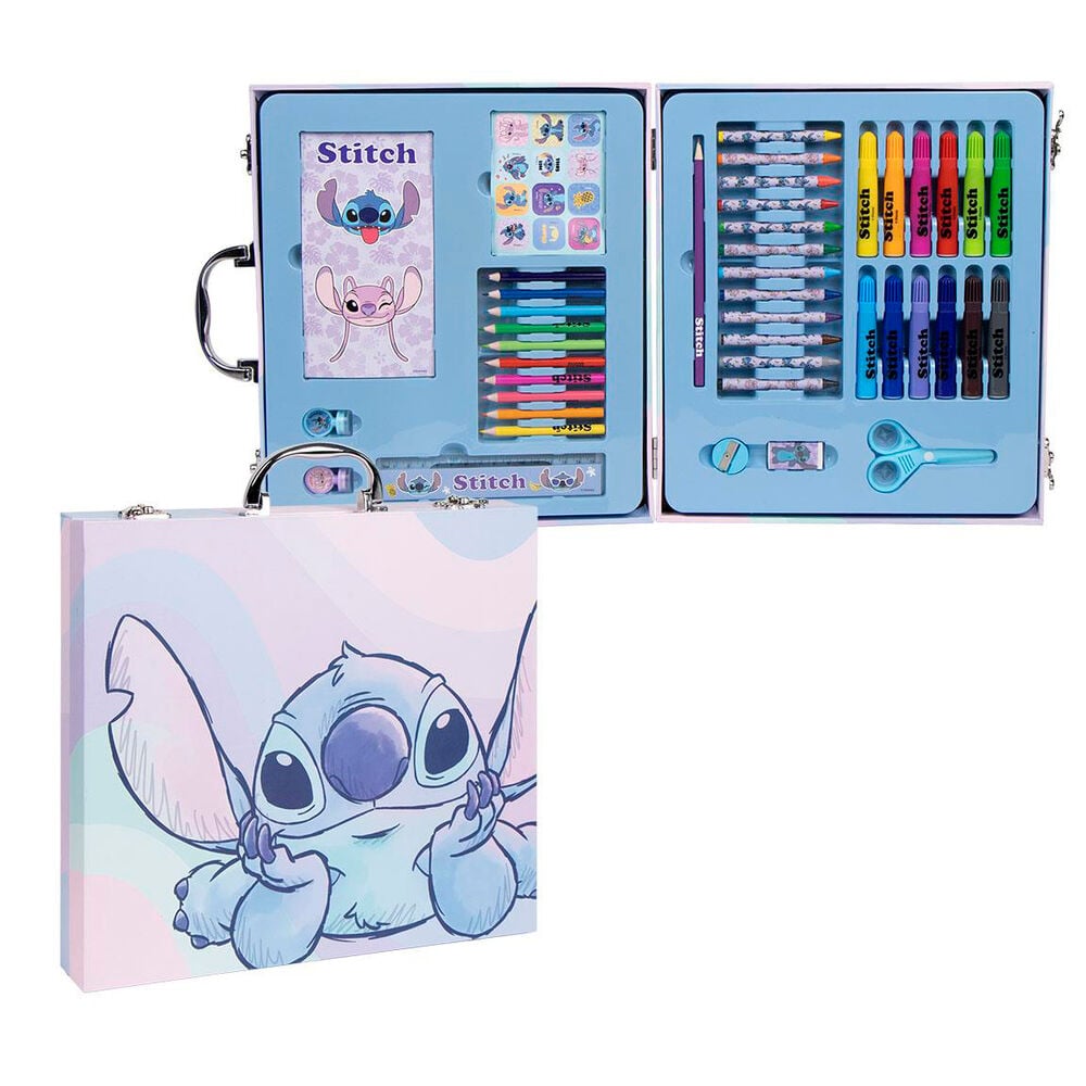 Maletin papeleria coloreable Stitch Disney - imagen 3