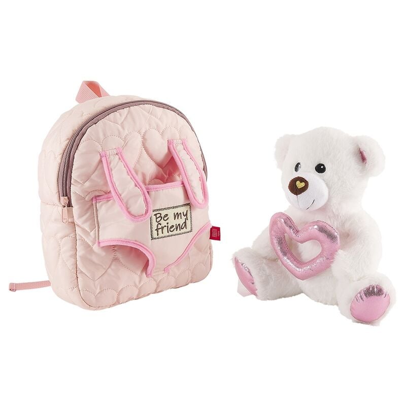 Mochila + peluche oso Teddy 27cm - imagen 3