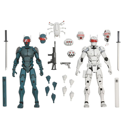 Set 2 figuras Synja Patrol Troop Reinforcements Teenage Mutant The Last Ronin - imagen 2