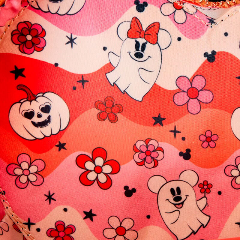 Bolso bandolera Floral Ghost Mickey & Minnie Disney Loungefly - imagen 4
