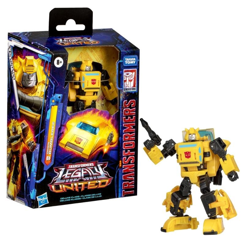 Figura Deluxe Origin Blumblebee Transformers Legacy United 14cm - imagen 4