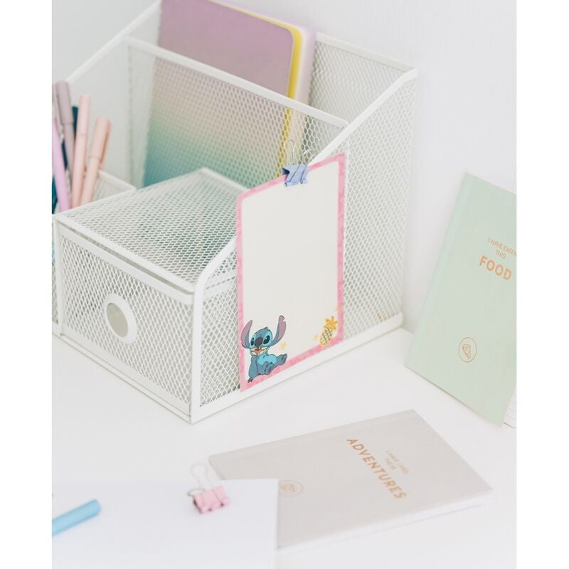 Cuaderno notas adhesivas Stitch Disney