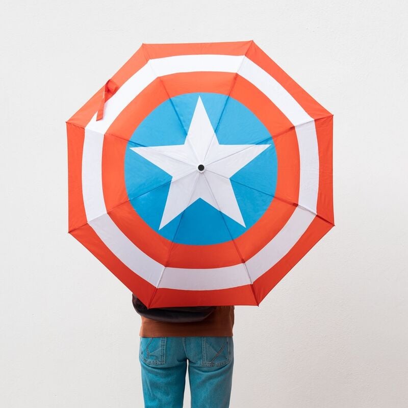 Paraguas plegable automatico Capitan America Marvel - imagen 3