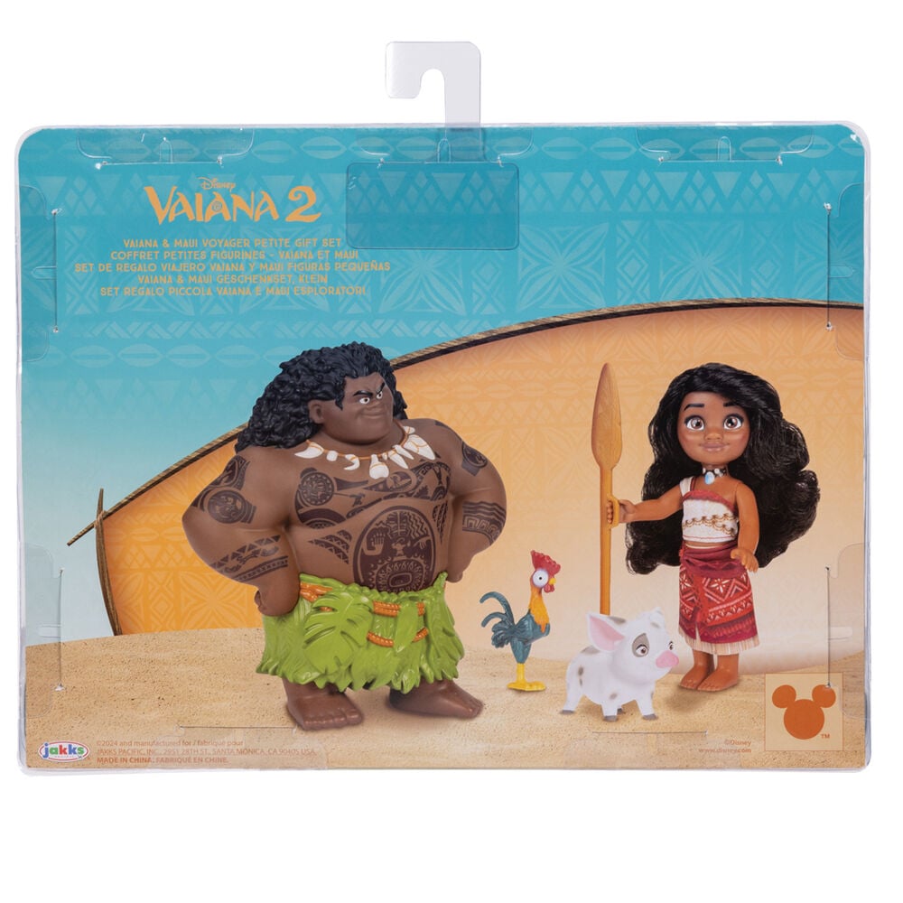 Blister Muñeca Vaiana & Maui Vaiana Moana 2 Disney 15cm - imagen 4