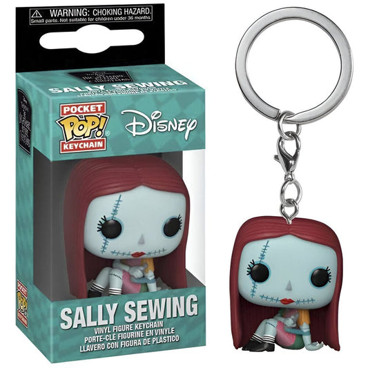 Llavero Pocket POP Disney Pesadilla Antes de Navidad Sally Sewing - imagen 2