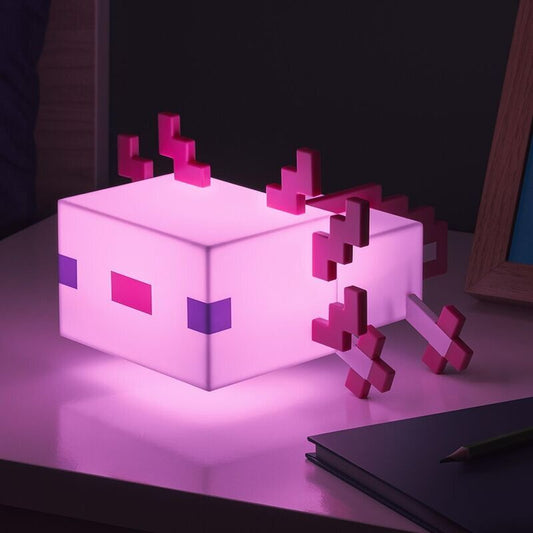 Lampara Ajolote Minecraft 13cm - imagen 2