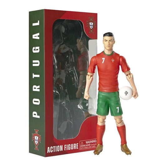 Figura Action Cristiano Ronaldo Portugal 20cm - imagen 6