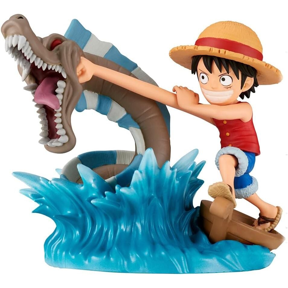 Figura Monkey D Luffy vs Local Sea Monster Log Stories One Piece 7cm - imagen 5