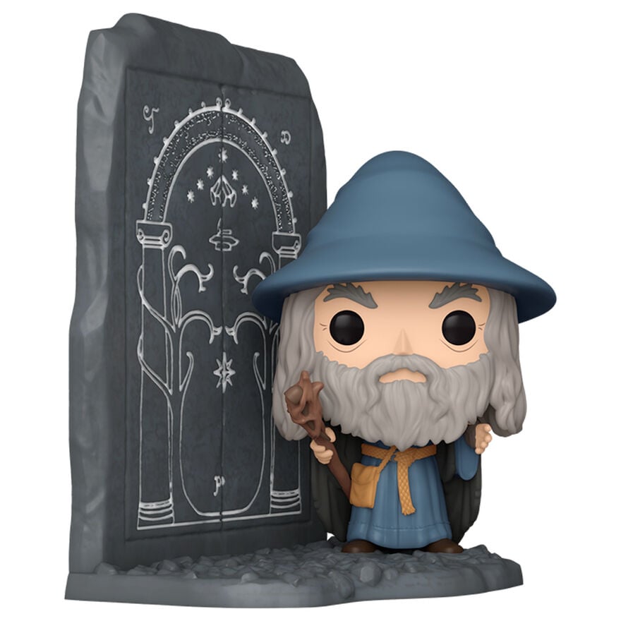 Figura POP Deluxe El Señor de los Anillos Gandalf with Doors of Durin - imagen 2