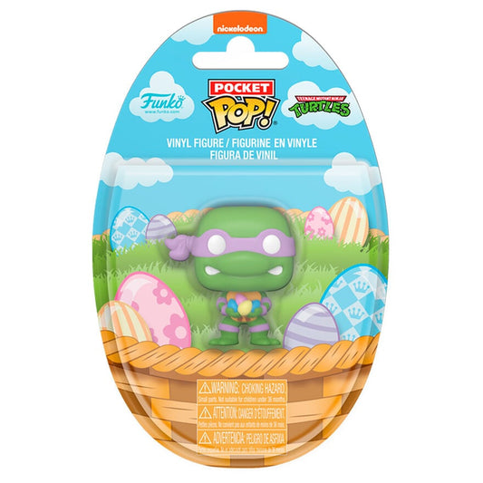 Figura Pocket POP Tortugas Ninja Donatello Conejo de Pascua - imagen 2
