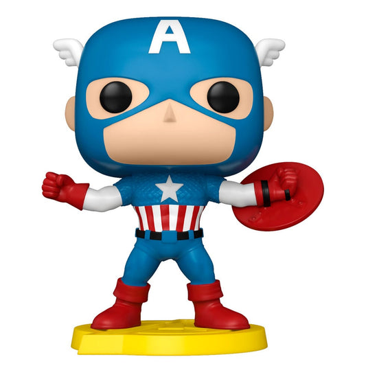 Figura POP Comic Cover Marvel Los Vengadores Avengers Capitan America Exclusive - imagen 2