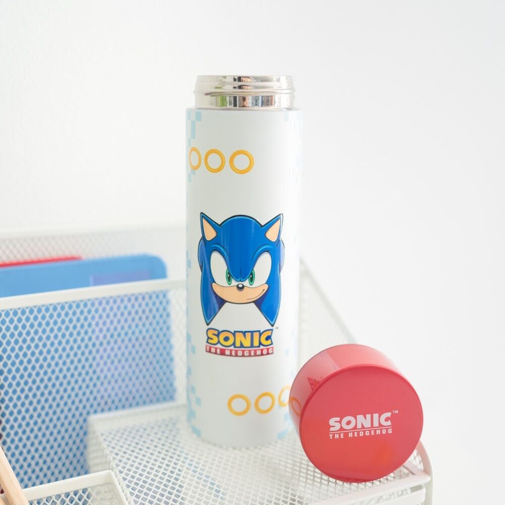 Botella acero inoxidable Sonic the Hedgehog 420ml - imagen 4