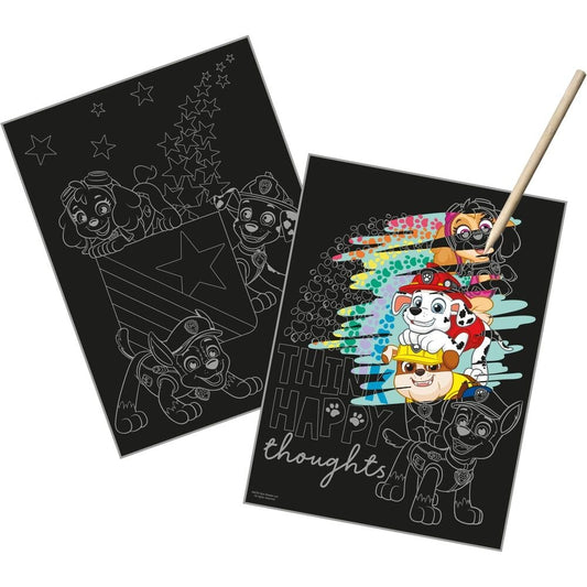 Set papeleria Scratch Art Patrulla Canina Paw Patrol - imagen 2