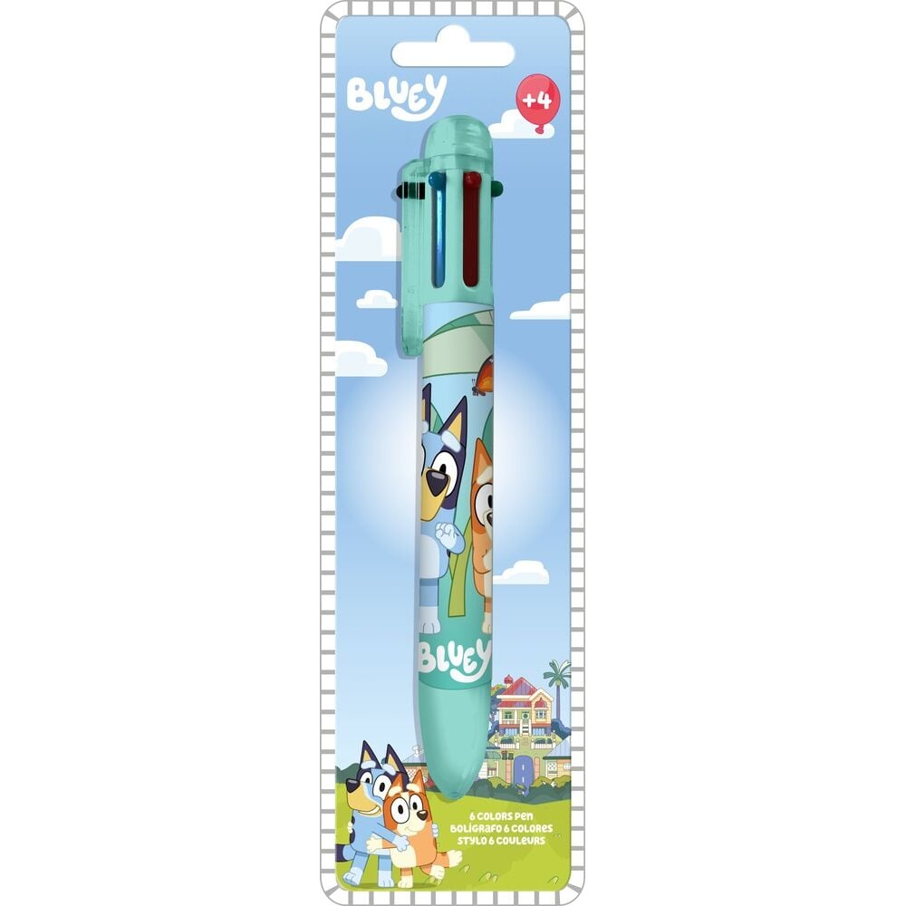 Boligrafo 6 colores Bluey - imagen 2